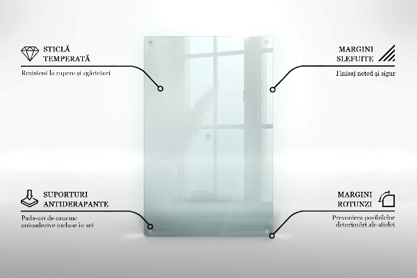 Cobertura transparente para parede de cozinha 80x52 cm