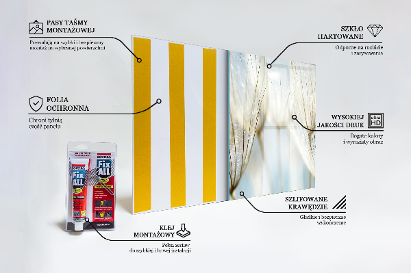 Painel cozinha Dente-de-leão ao vento