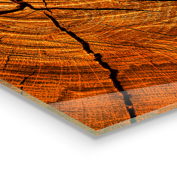 Backsplash cozinha Madeira de carvalho escuro