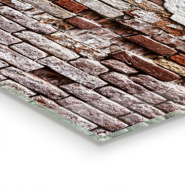 Backsplash cozinha Textura de madeira retrô