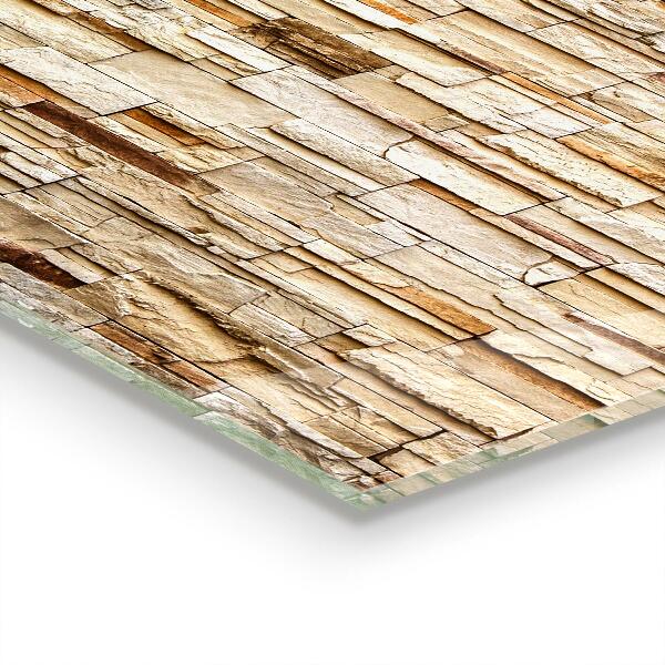 Painel para cozinha Penas coloridas de pássaros