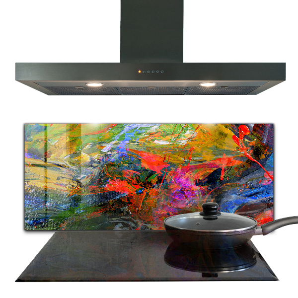 Backsplash cozinha Explosão de cores