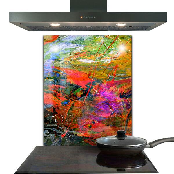 Backsplash cozinha Explosão de cores