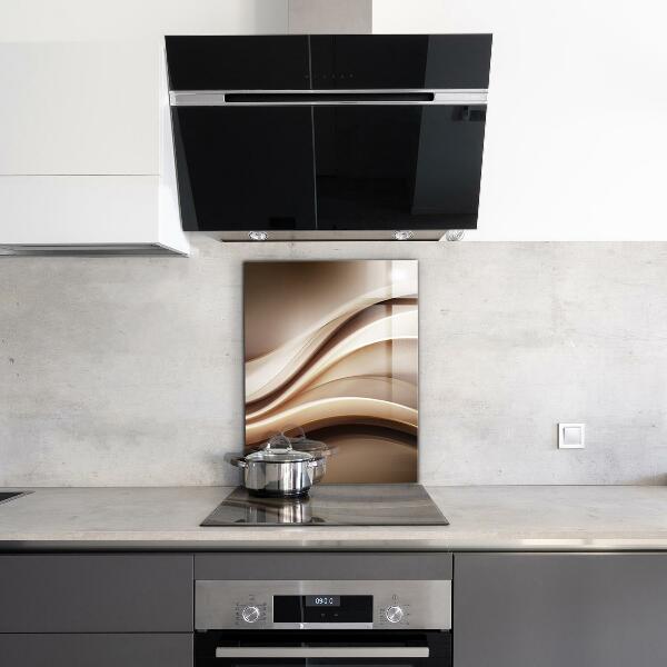 Painel cozinha Abstração de Ondas de Energia