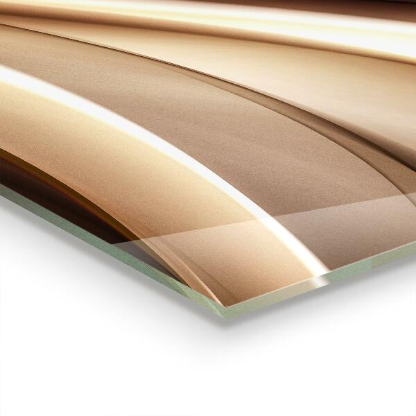 Painel cozinha Abstração de Ondas de Energia