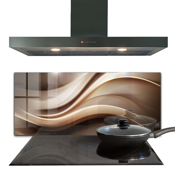 Painel cozinha Abstração de Ondas de Energia