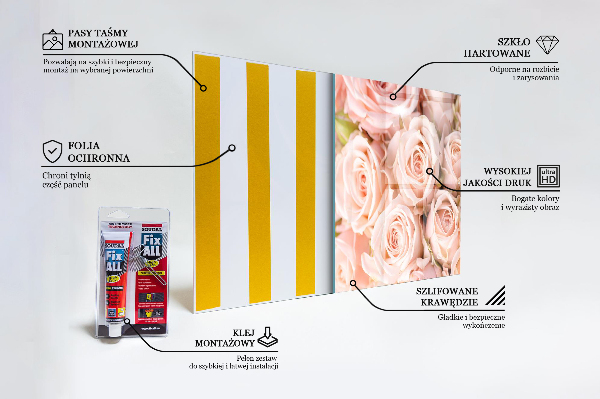 Backsplash cozinha Botão de flor vintage