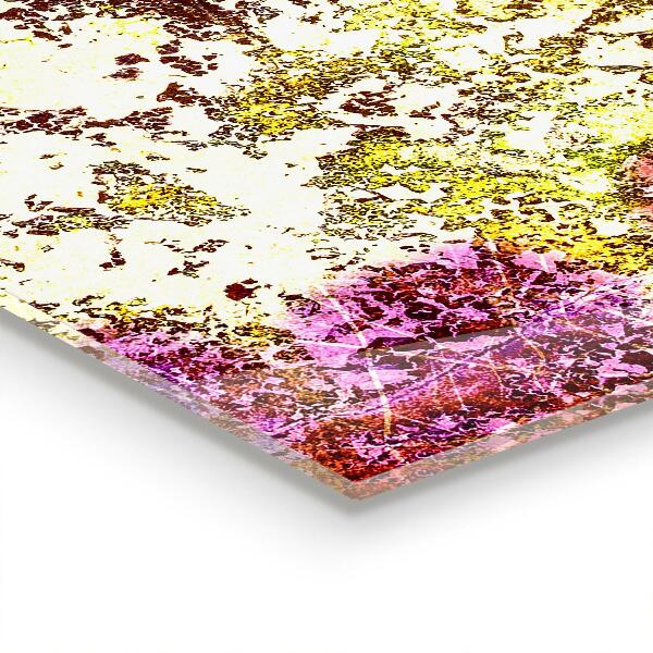 Painel para cozinha Abstração Laranja