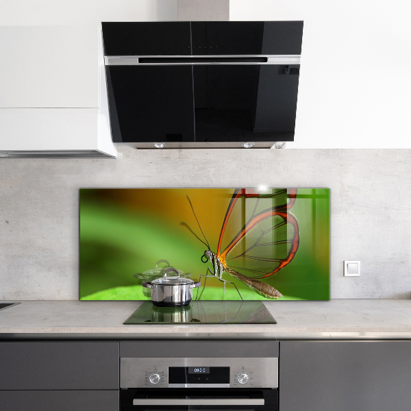 Backsplash cozinha Borboleta em uma folha