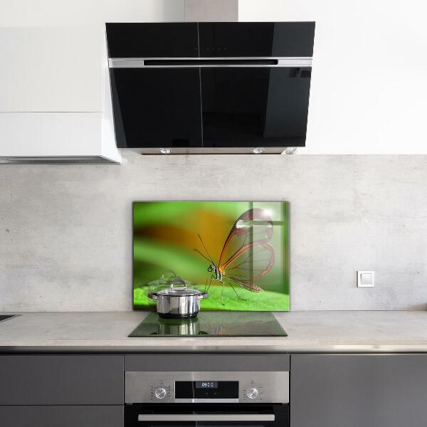 Backsplash cozinha Borboleta em uma folha