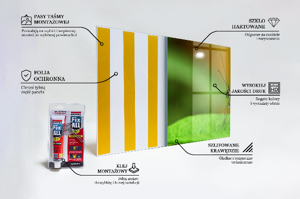 Backsplash cozinha Borboleta em uma folha