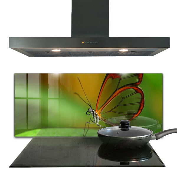 Backsplash cozinha Borboleta em uma folha