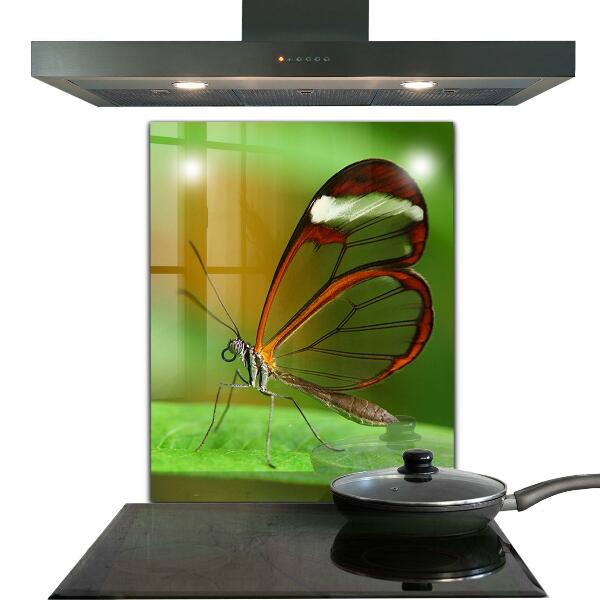 Backsplash cozinha Borboleta em uma folha