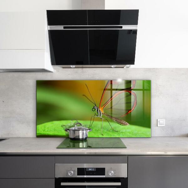 Backsplash cozinha Borboleta em uma folha