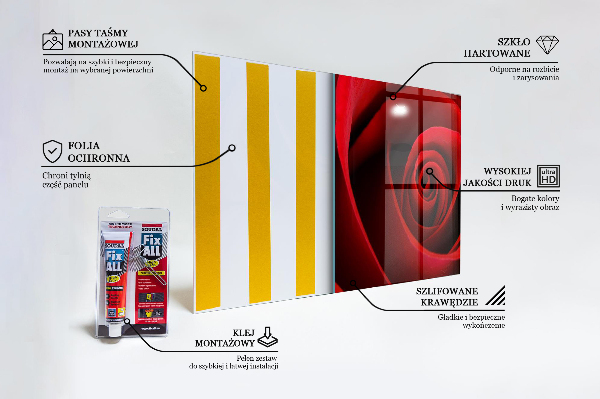 Painel cozinha Folha Verde Abstrata