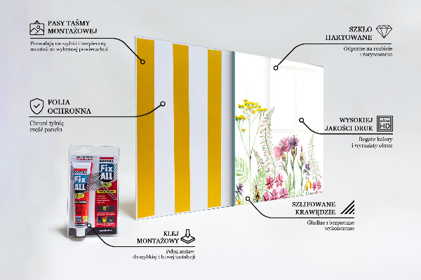 Backsplash cozinha Dente-de-leão ao vento