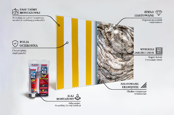 Painel para cozinha Textura de madeira natural