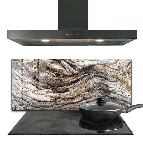 Painel para cozinha Textura de madeira natural