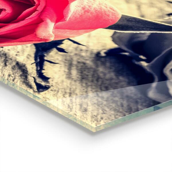 Painel cozinha Lindo Lírio Azul