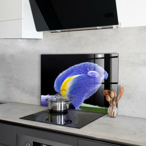 Backsplash cozinha Detalhes da folha verde