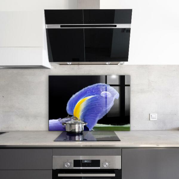 Backsplash cozinha Detalhes da folha verde