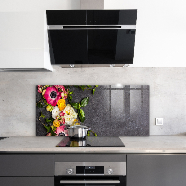 Painel para cozinha Detalhes delicados das folhas