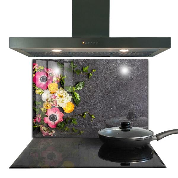 Painel para cozinha Detalhes delicados das folhas