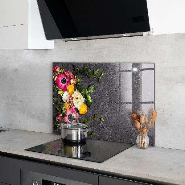 Painel para cozinha Detalhes delicados das folhas