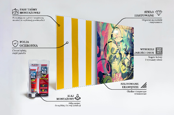 Painel para cozinha Garota em um dia de verão