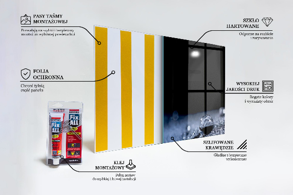Painel para cozinha Arte Moderna Abstração