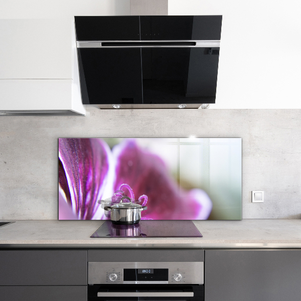 Painel para cozinha Crisântemo Azul