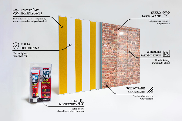 Painel cozinha Textura de pedra de mármore
