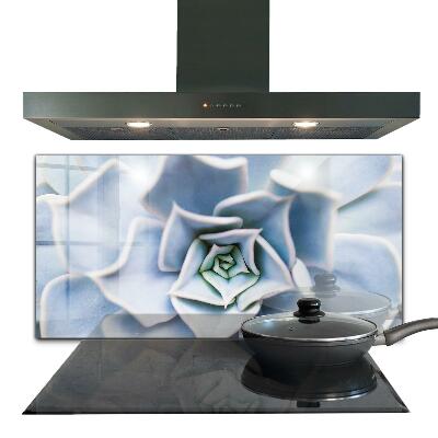 Painel para cozinha Gotas de orvalho em uma flor rosa