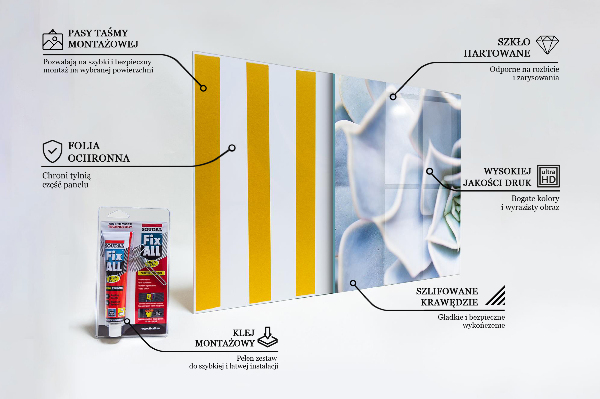 Painel para cozinha Gotas de orvalho em uma flor rosa