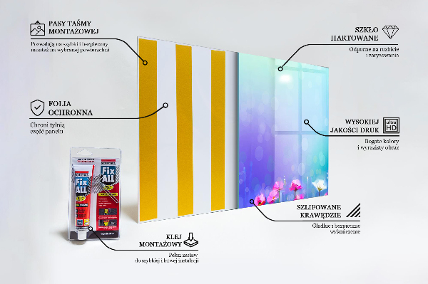 Painel para cozinha Flor de folhas de repolho