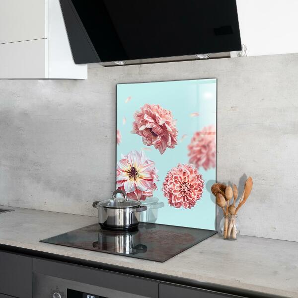 Painel para cozinha Folhas de repolho verde-escuro