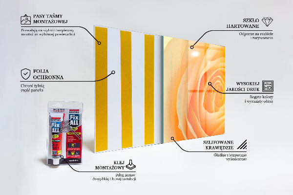 Painel cozinha Prado florido de verão