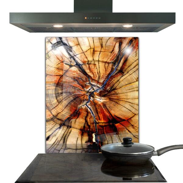 Painel cozinha Folha de samambaia verde