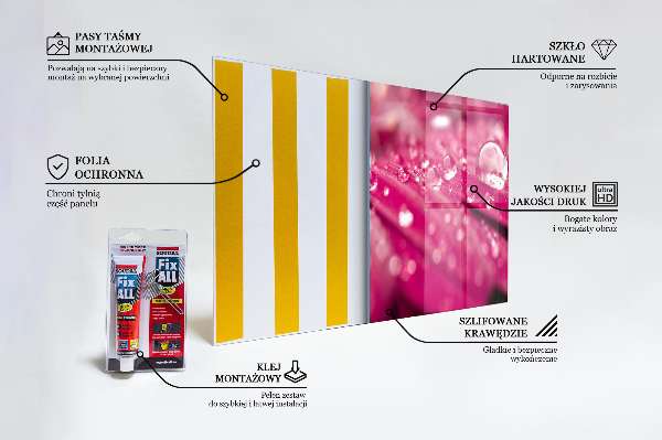 Backsplash cozinha Flor Amarela no Prado