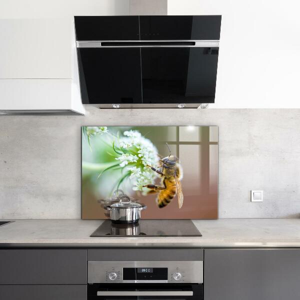 Backsplash cozinha Abelha coletando pólen