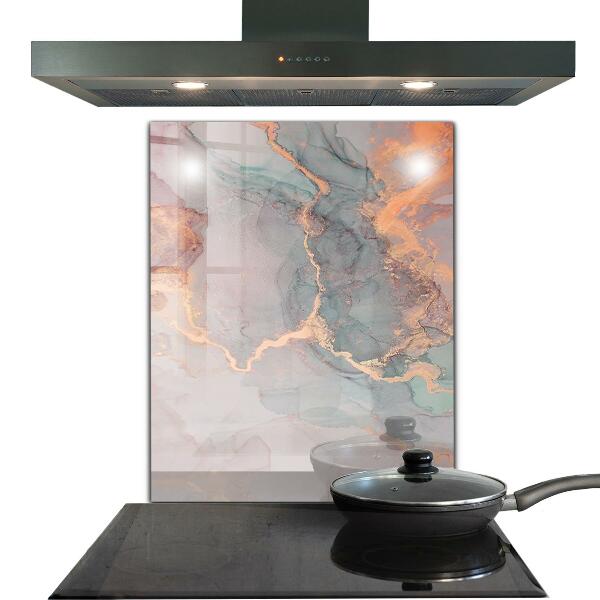 Backsplash cozinha Arte Moderna em Mármore