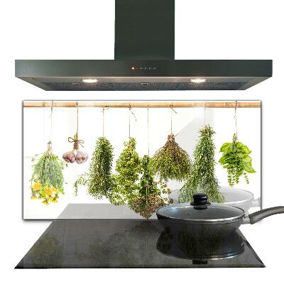 Painel para cozinha Ervas secas Medicina herbal