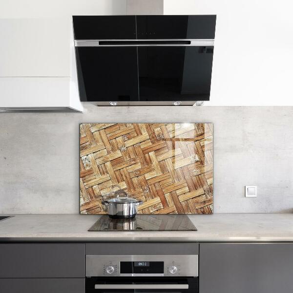 Painel para cozinha Penas exóticas de galo