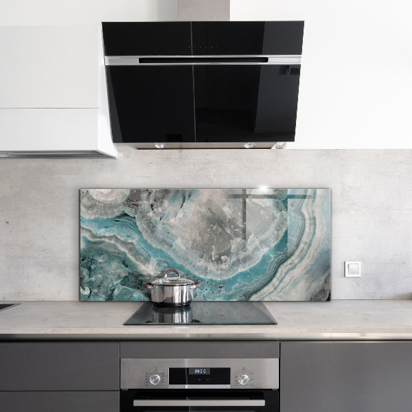 Painel cozinha Padrão abstrato de redemoinho de cores