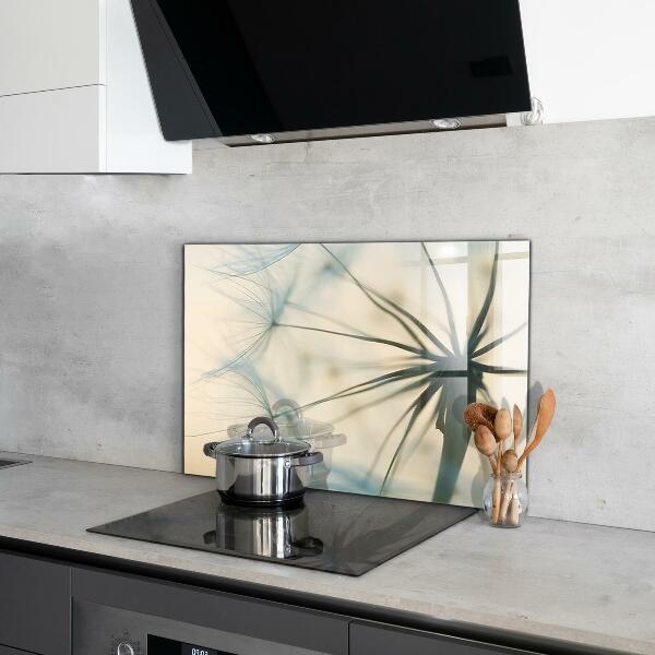 Painel cozinha Pétala de flor roxa