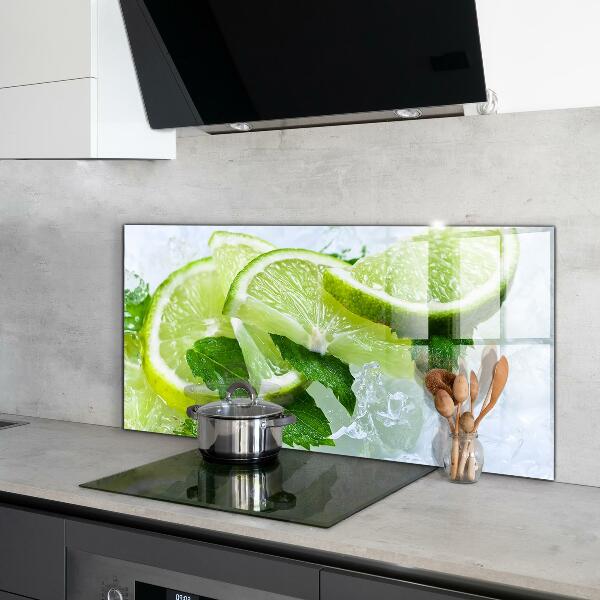 Backsplash cozinha Limões cítricos refrescantes