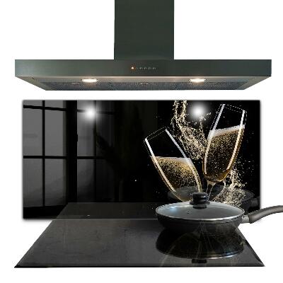 Painel cozinha Brinde da Noite de Champanhe