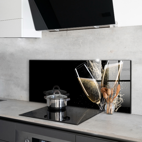 Painel cozinha Brinde da Noite de Champanhe