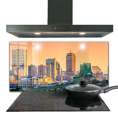 Backsplash cozinha Nascer do sol na clareira da montanha