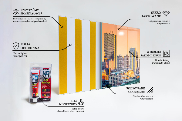 Backsplash cozinha Nascer do sol na clareira da montanha